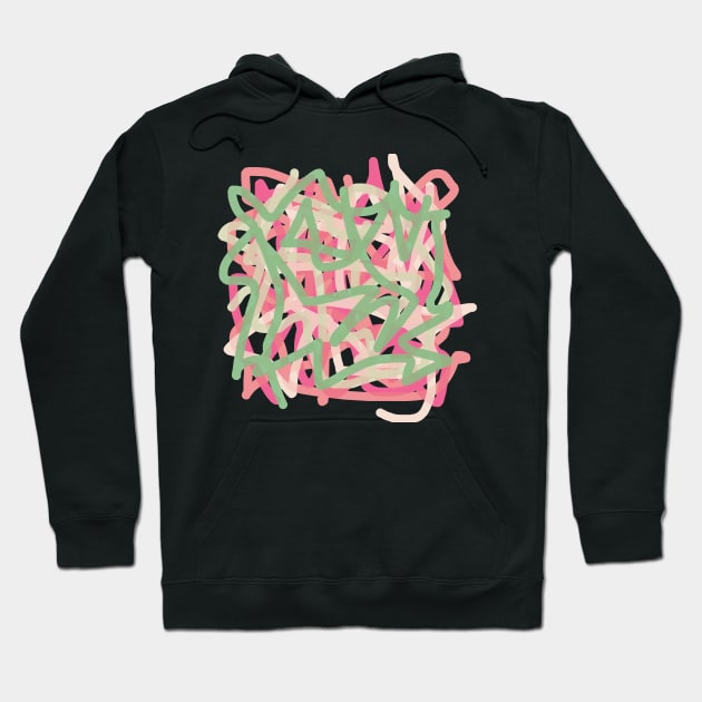 Squiggles of Nice Colors Hoodie by jennyk